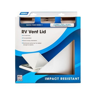 American Motorhome RV Vent Lid Replaces Ventline Latest Clip In Type white 40151