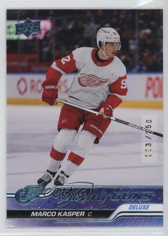 2023-24 Upper Deck Series 1 Young Guns Deluxe 3/250 Marco Kasper #241 q2c
