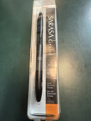 Zebra Gel Ballpoint Pen Sarasa Grand 0.5 Limited Color Monochrome B P-JJ57-MC-BK