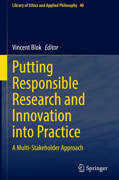 Vincent Blok | Putting Responsible Research And Innovation Into Practice | Buch-image