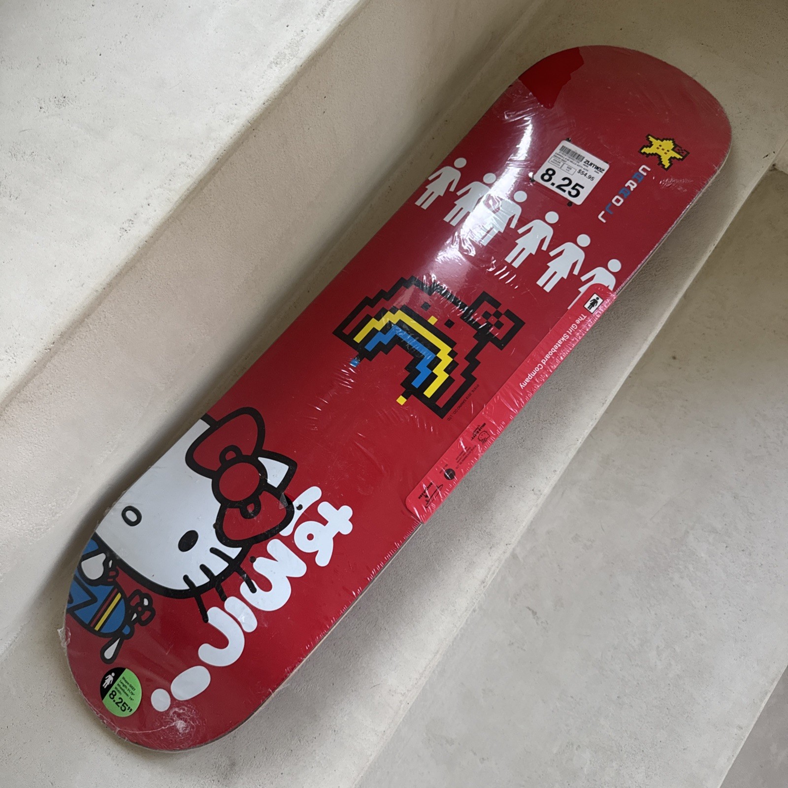Sanrio Hello Kitty Mike Carrol 45th Deck Brand New Sealed 8.