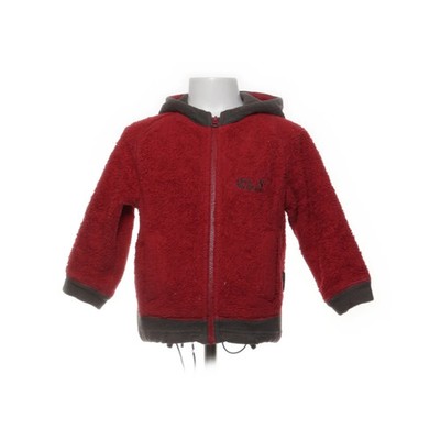 Jack Wolfskin, Kapuzenpullover, Größe: 104, Rot/Grau, Polyester, Fleece #bMQ