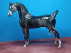 Peter Stone model horse DAH 2013 Fac. Custom Arabian glossy dapple grey NR — photo 7