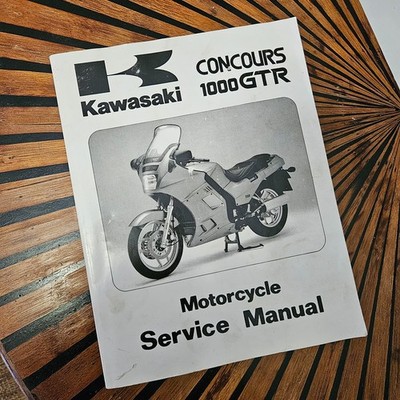 Kawasaki Concours 1000GTR Service Manual 12th Edition 1986 to 2003