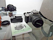 CANON SLR EOS REBEL XT WORKING CAMERA BUNDLE 18-55 LENS 8.0 MEGAPIXEL CLEAN