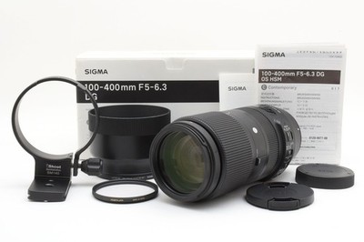 [Near Mint w/Box Hood] SIGMA 100-400mm F5-6.3 Contemporary DG OS HSM EF Mount