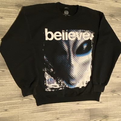 Alien Workshop BELIEVE Graphic Sweatshirt M Streetwear Skateboard Skater Style