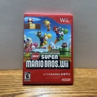 Nintendo New Super Mario Bros. Wii, Manual, box, disc Platformer CIB tested