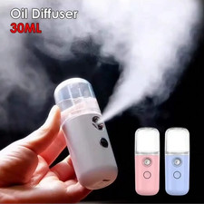 USB Mist Facial Sprayer Humidifier Rechargeable Nebulizer Face Steamer Moisturiz