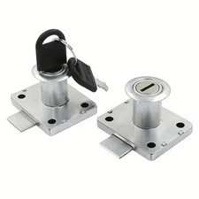 Drawer Lock with Key for Cabinet Wardrobe Bedside Table Office Furniture