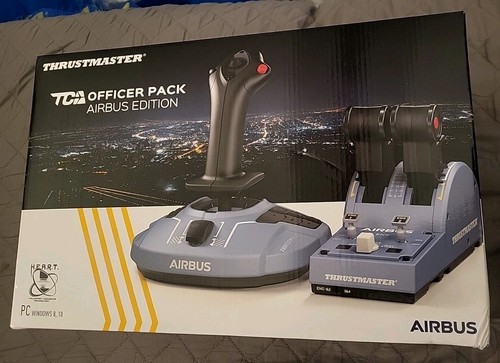 Thrustmaster TCA Officer Pack Airbus Edition - Compatible con PC - Nuevo En Caja