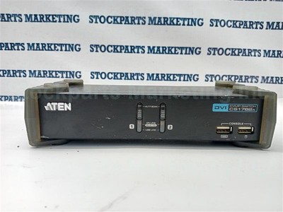 ATEN CS1762A 2-Port USB 2.0 DVI KVMP Switch 30 Days Warranty Fast Shipping