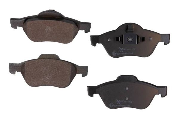 Plaquettes de frein MAXGEAR 19-1102 : stop usure prématurée RENAULT 410600012R