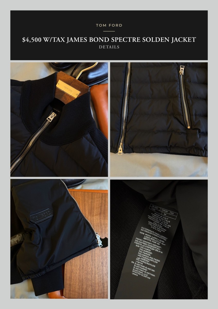 This is the One! A Menswear Grail TOM FORD Rare Coveted James Bond