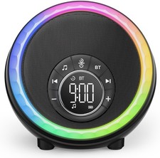 White Noise Sound Machine for Sleep, 30 Soothing Sounds, 8 RGB Dimmable Lights