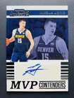 2019-20 Panini Contenders Nikola Jokic #MVP-NJK MVP Contenders Auto /99