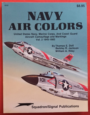 Squadron Signal 6157, NAVY AIR COLORS Vol.2  1945-1985