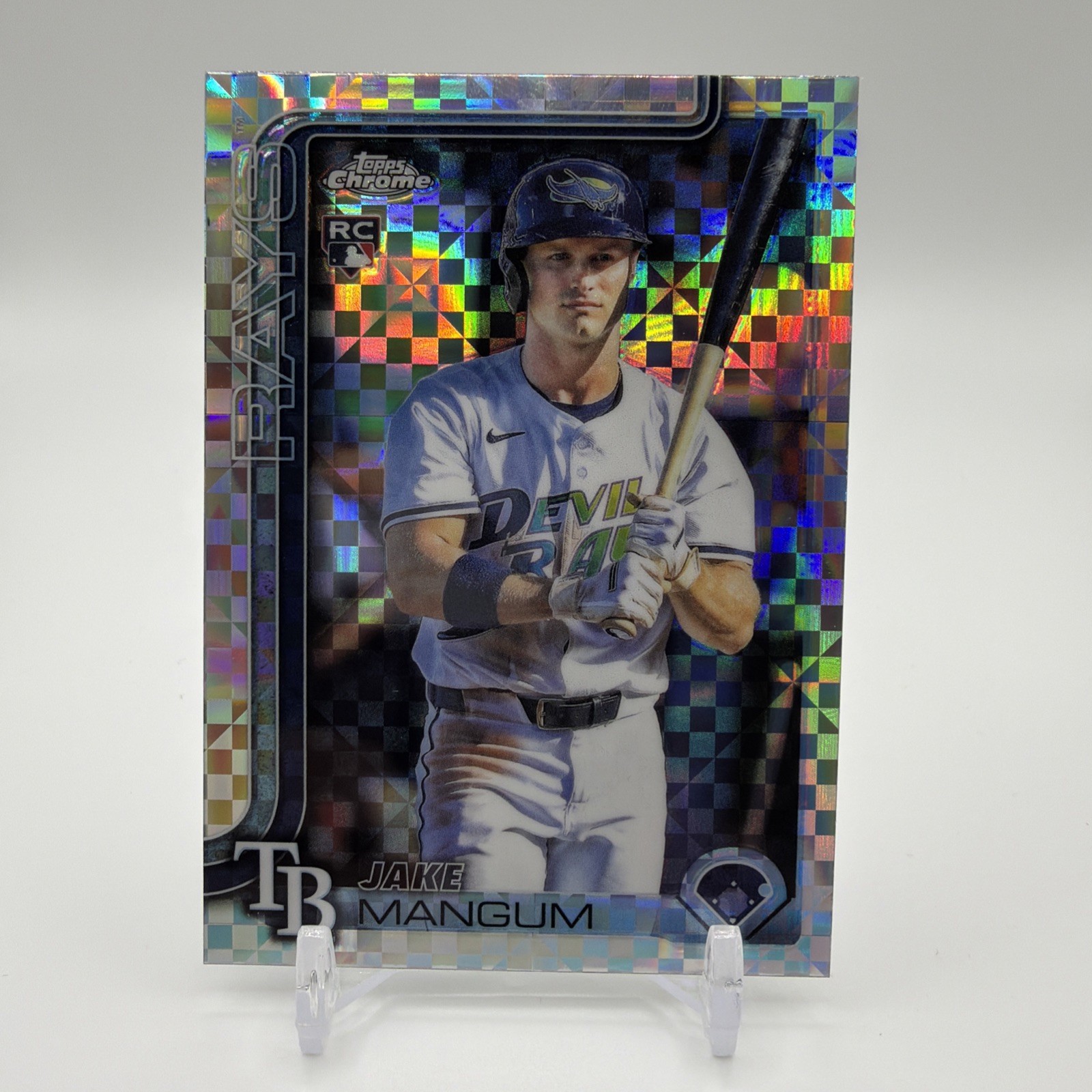 Jake Mangum 2025 Topps Chrome Update Series- #USC176 (RC) X-Fractor