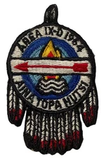 1964 BSA OA AREA IX-D Conclave WWW Aina Topa Hutsi Lodge 60 Host Patch