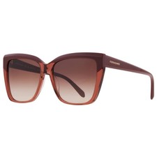 Ferragamo Brown Gradient Cat Eye Ladies Sunglasses SF1102S 619 58 SF1102S 619 58