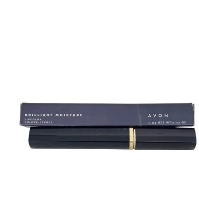 Avon Brilliant Moisture Ruby Slipper Lip color Lipstick Retractable 0.07 oz NOS