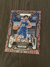 2024-25 Panini Prizm Draft Picks Snakeskin Prizm SSP 85 TREY ALEXANDER Rookie RC