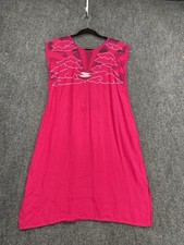 Cloudburst Collection Fuchsia Pink Dress With Cloud-Like Embroidery *Spring ‘26*