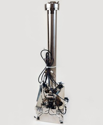 Bruker Microflex microSCOUT Ion Source w/ Ion Flight Tube, Ion Detector Tested