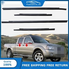 Fits For Nissan Frontier Navara 1997-2004 New Door Belt Weatherstrip Rubber Seal Fits For Nissan Frontier Navara 1997-2004 New Door Belt Weatherstrip Rubber Seal