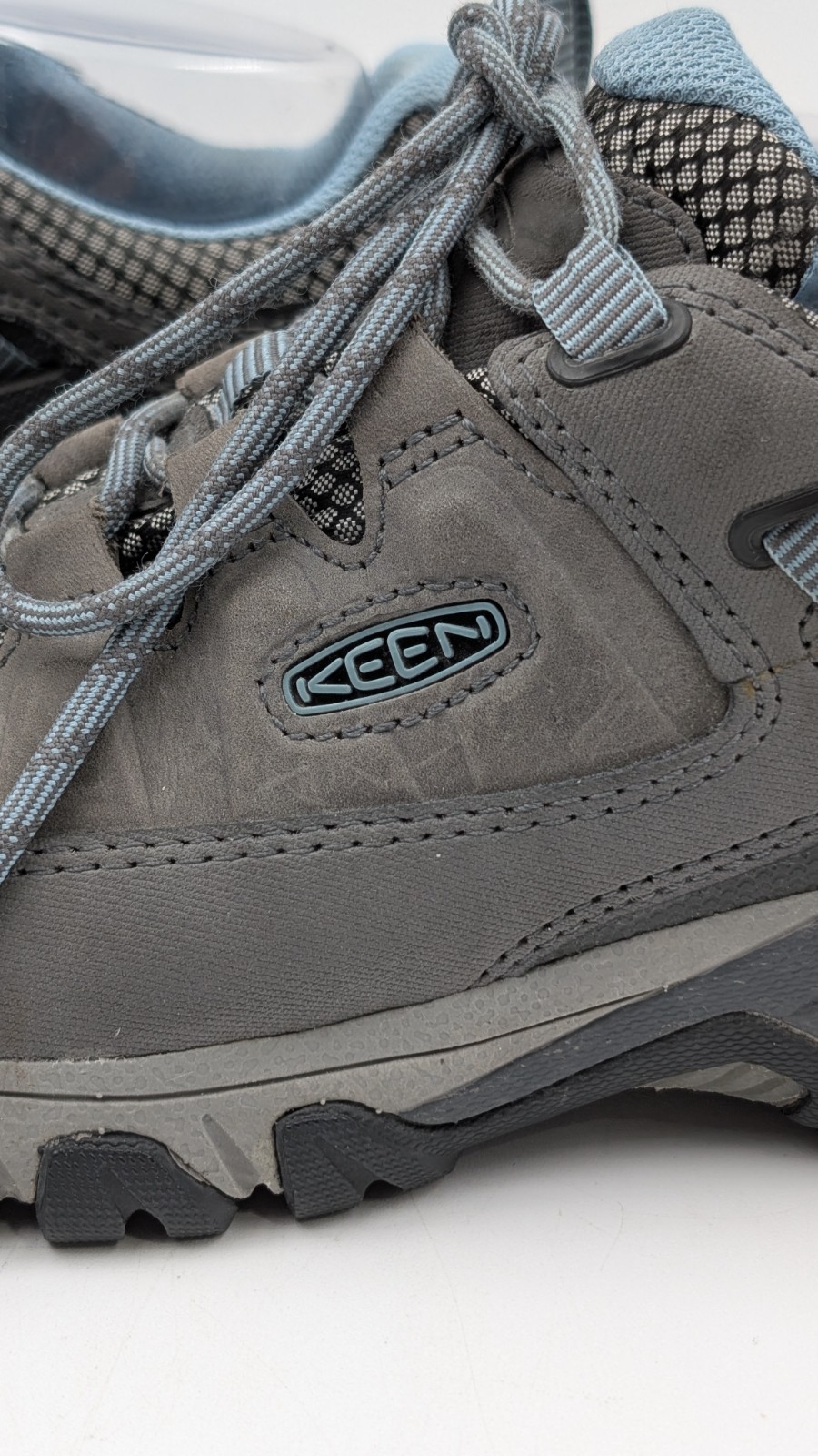 Scarpe da trekking KEEN Targhee IIl da donna impermeabili taglia 7 grigio USA blu 1023038