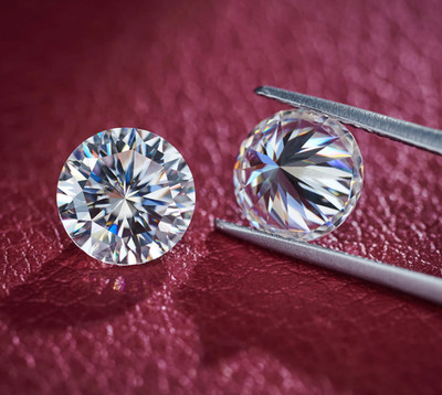 2 Ct  Excellent Round Brilliant Cut Certified Clarity D Color Lab Grown Diamond