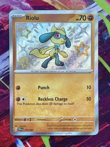 shiny riolu pokemon card Shiny Riolu Card