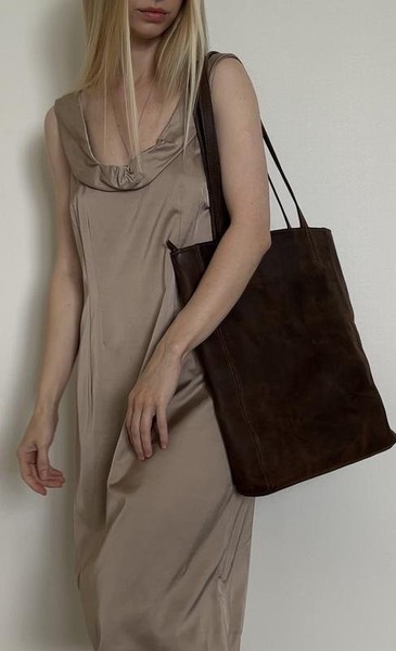 Women Emporio Armani Dress Beige Viscose 40 / L /