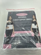 Gabriella Abdominal Back Support Binder AB 309 9  Wide Breathable Elastics Med