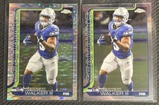 2025 NFL Topps Chrome - Kenny Walker III RB SEA Pulsar & Base 2pk 💎🔥