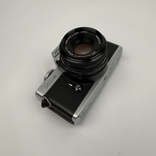 Minolta XD5 35mm SLR Film Camera w/ MD Rokkor-X 45mm f/2 Prime Lens Japan - Picture 6 of 18