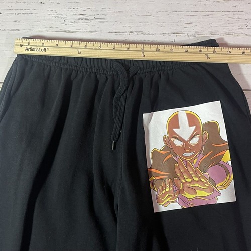 Nickelodeon Avatar Joggers Boys Size XL Black The Last Airbender Hang Sweatpants - Picture 5 of 17