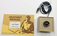 HEATHKIT MODEL GD-1018 LIGHT DIMMER WITH ORIGINAL MANUAL WORKS