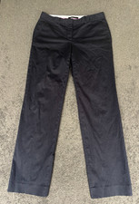 Elie Tahari Dress Pants Women SZ 10 Black Slash Pockets Zip Fly Mid-Rise Classic