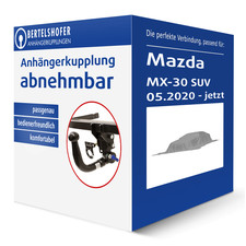 TowCar Anhängerkupplung abnehmbar für MAZDA MX-30 SUV Typ DR AHK