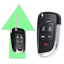 Key Fob Shell Case Replacement Fits for Chevy Camaro Cruze Equinox Impala