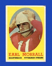 1958 Topps Set-Break # 57 Earl Morrall VG-VGEX (crease) *GMCARDS*