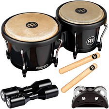 Meinl Bongo and Percussion Pack for Jam Sessions or Acoustic Sets