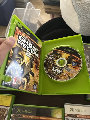 Tom Clancy Xbox Bundle Lot7 Includes Ghost Recon and Splinter Cell Used Classic - Picture 3 of 9