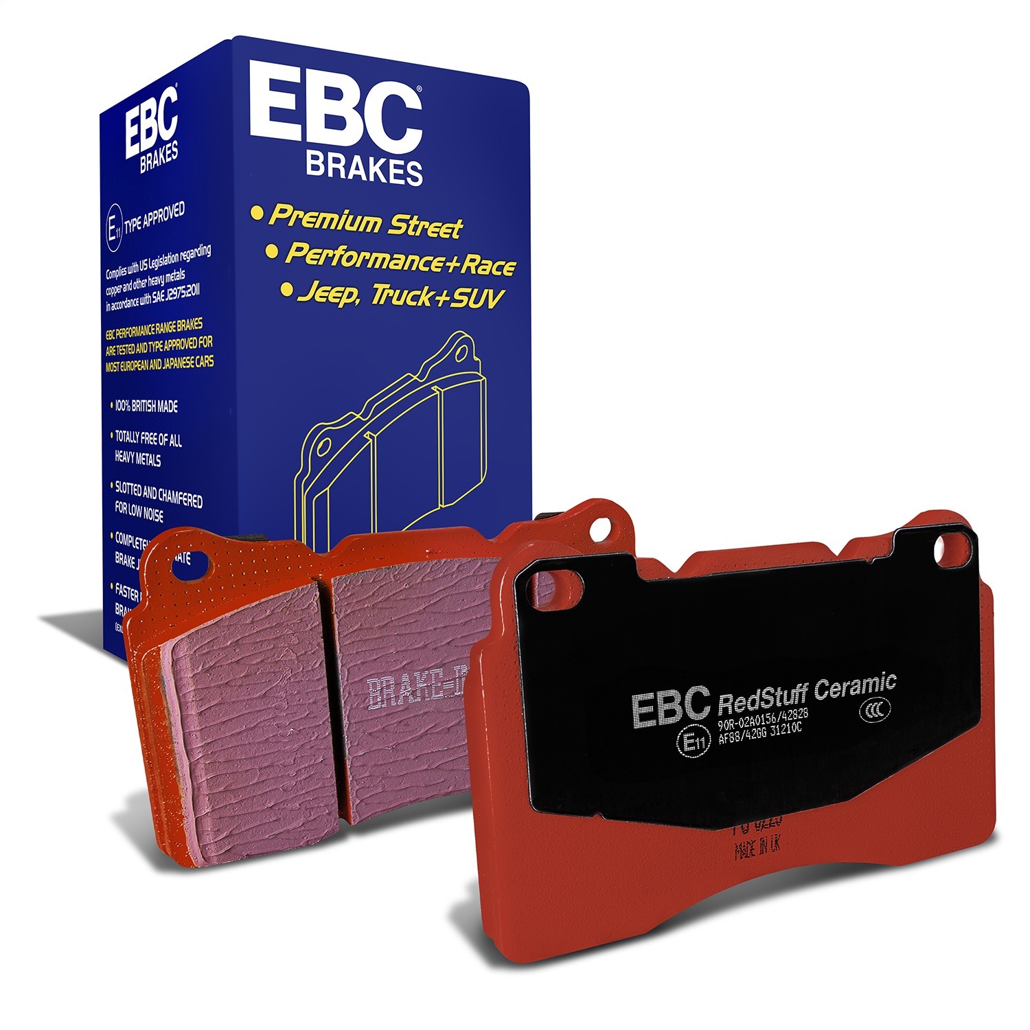 Ford GT 2005-2006 Front Brake pad sets Set