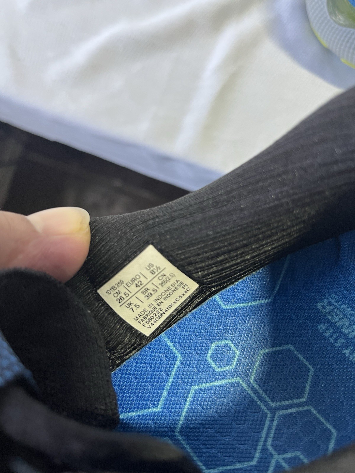 ASICS Gel-Nimbus 24 Men's Running Shoes Blue Black Yellow FF Blast+ Mesh 8.5 thumbnail 7