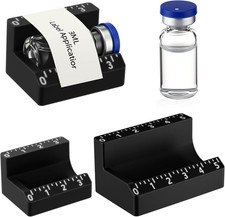 2 Pcs Vial Label Applicator Bottle Labeling Application Tool for Small Jars Esse