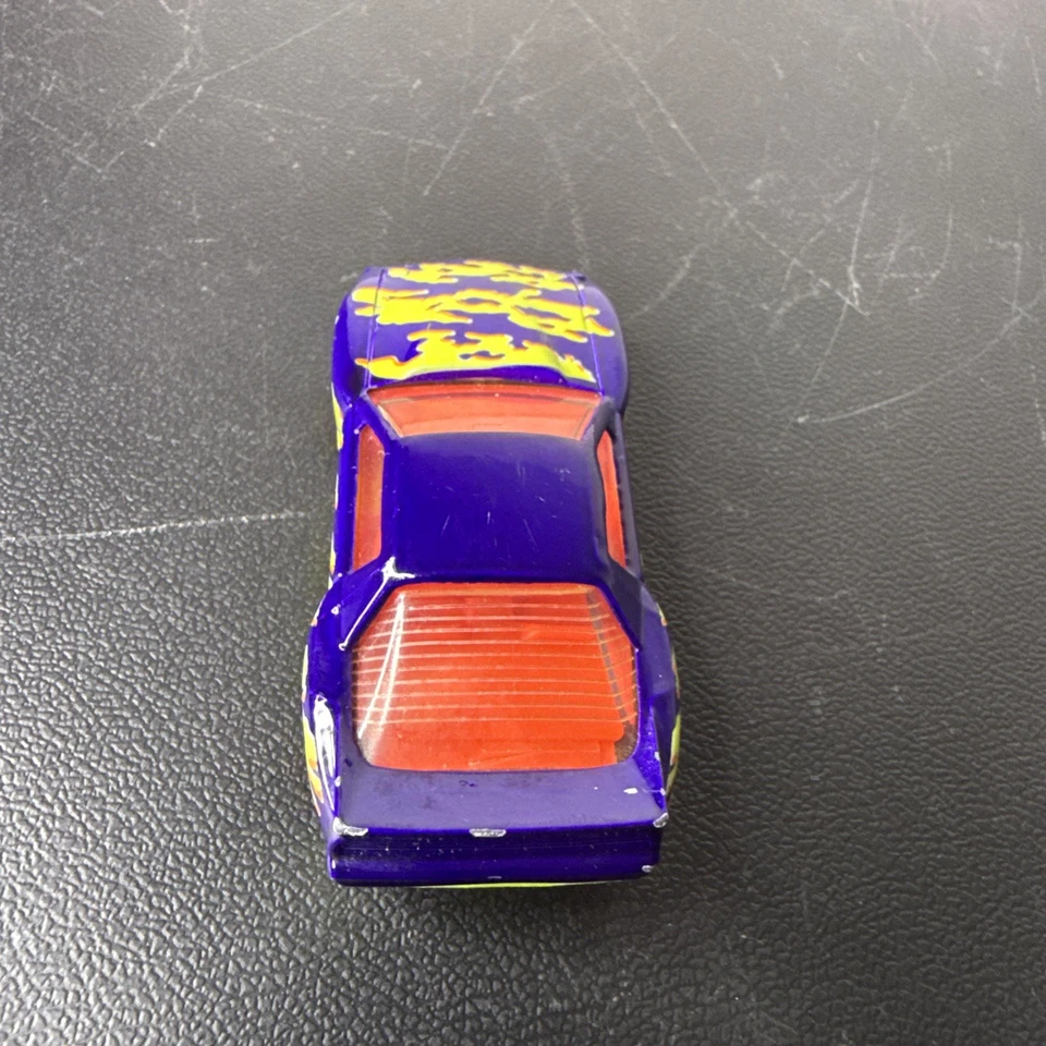 VTG 1985 Matchbox Pontiac Firebird Racer Purple Die Cast 1:64 Made In Thailand - Image 4 of 4