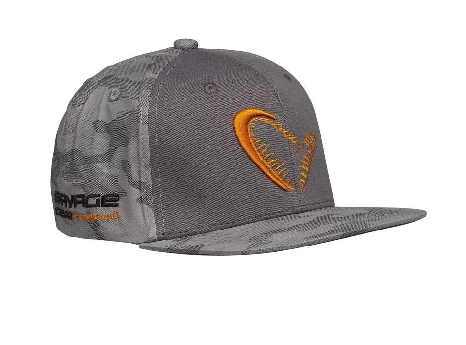 Savage Gear Flex Fit Camo Cap Camo/Grey Basecap Kappe Truckercap Cappe - Bild 1 von 1