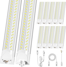 Elekico Upgrades 50w Led Shop Lights 4ft 10-pack Super Bright 48inch Shop Light Elekico Upgrades 50w Led Shop Lights 4ft 10-pack Super Bright 48inch Shop Light